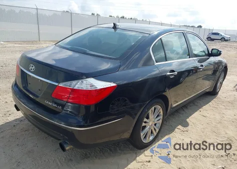 2011 Hyundai Genesis 4.6 из США, поврежденный, VIN KMHGC4DFXBU125820